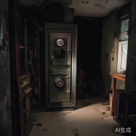 保险柜藏隐蔽处