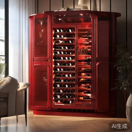 红酒柜色彩，生活态度的体现。