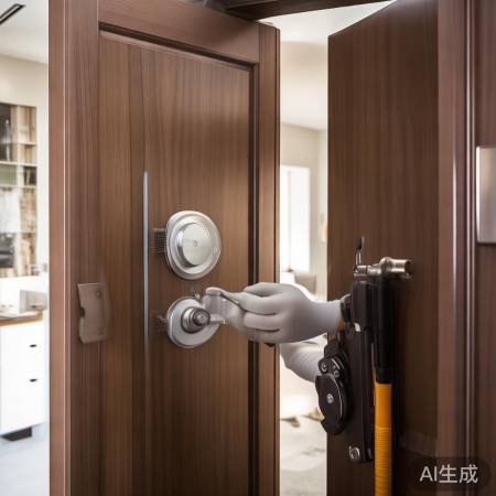 指纹锁：便捷安全，安装需技术