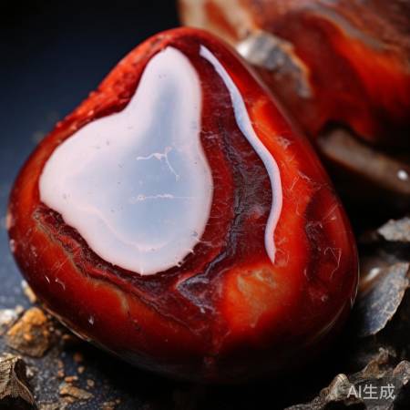 避强光,护鸡血石色