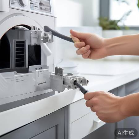 “洗衣机消毒柜接电源”