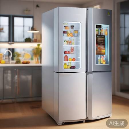 “美的冰箱,远程掌控,生活便捷