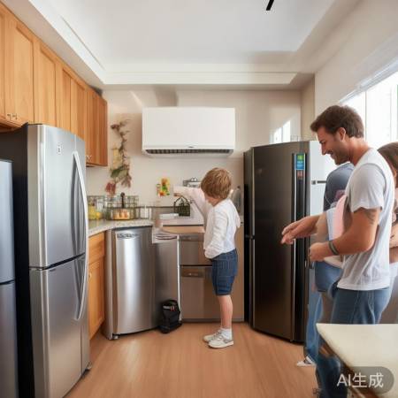 厨房大小定冰箱尺寸