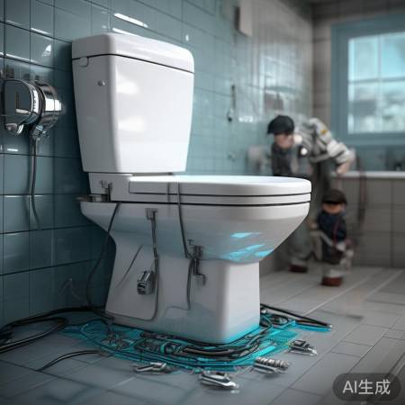 马桶加热故障，检查电源或维修。