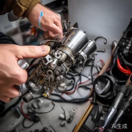 检查点火感应针,确保无磨损或断