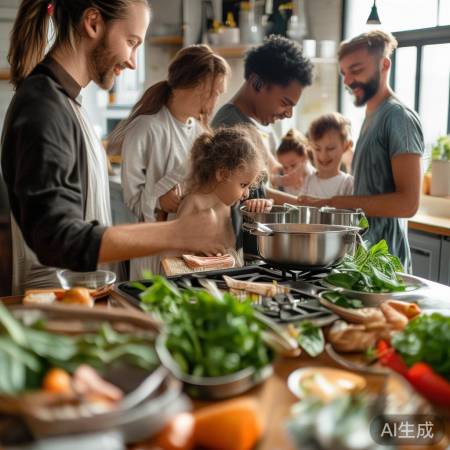 “厨房,生活的港湾,呵护烹饪乐
