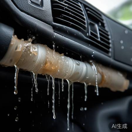 空调排水管堵塞，检查关键