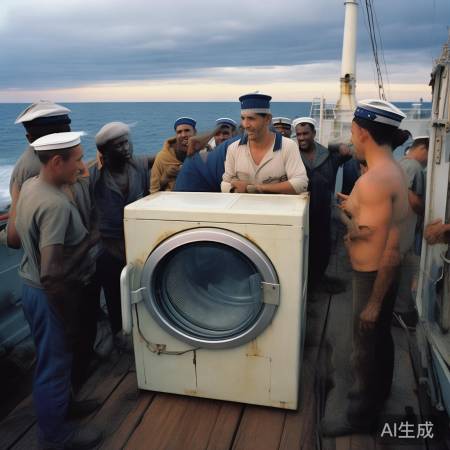 海员生活揭秘:海上洗衣机大揭秘