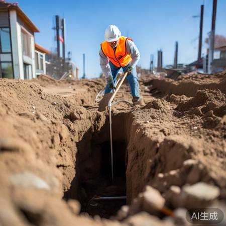 精准挖坑,无杂物