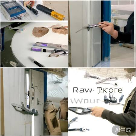 盼盼防盗门防风条拆解指南