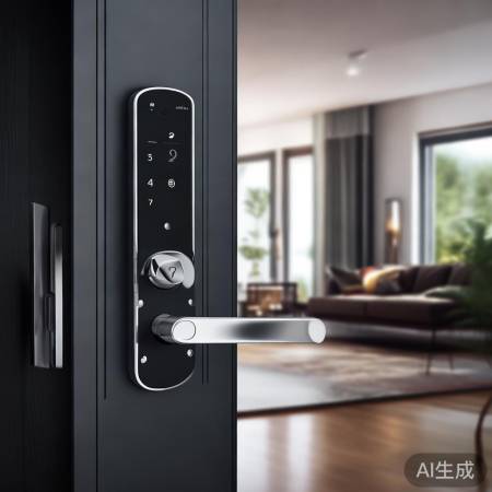 智能锁，一秒解锁，告别钥匙烦恼