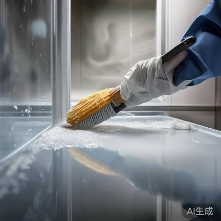 清洁角落,美容冻室