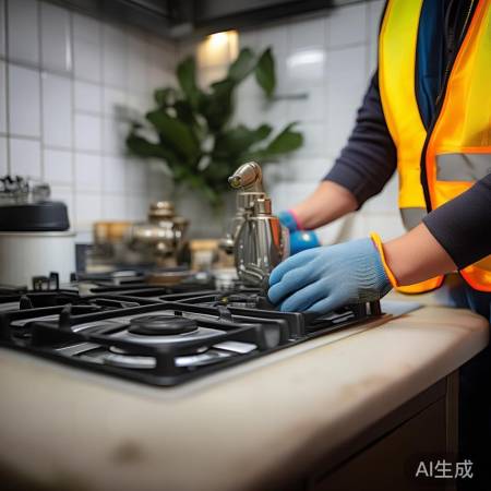 确保阀门关闭,安全第一