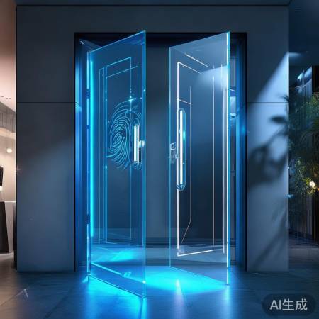 高科技指纹识别电子玻璃