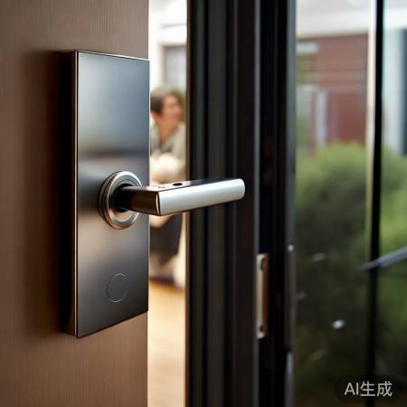 指纹锁，刷指开门