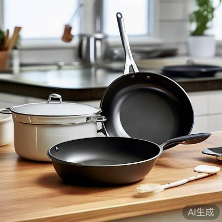 锅具材质多样，搪瓷易洗不锈，不