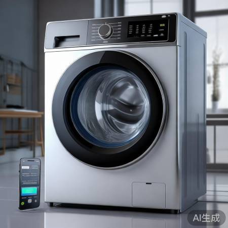 智能迷你洗衣机,远程控制。