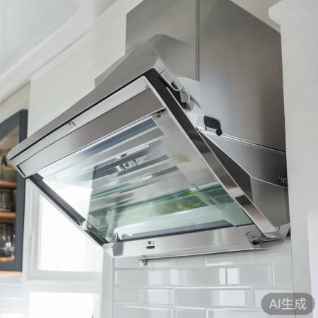 油烟机玻璃门安装成功