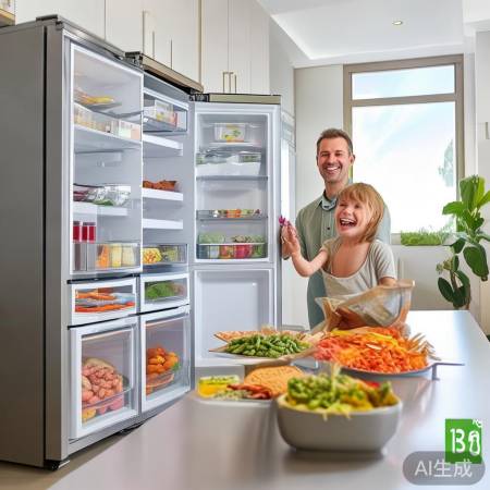 美菱188升冰箱，大肚满足大家