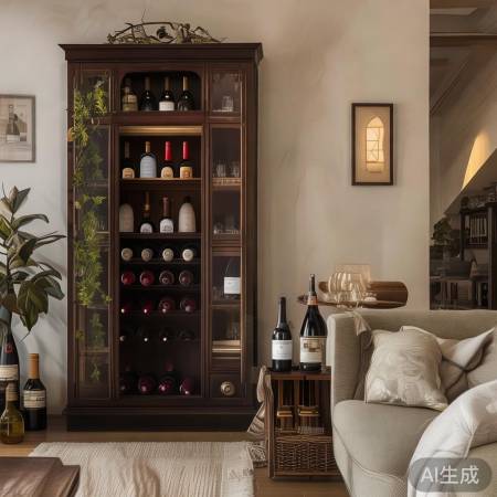 酒柜摆饰,自然舒适