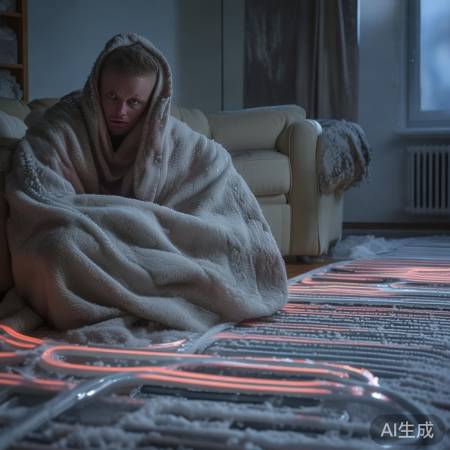 地暖升温慢，冬天等暖等冻成狗