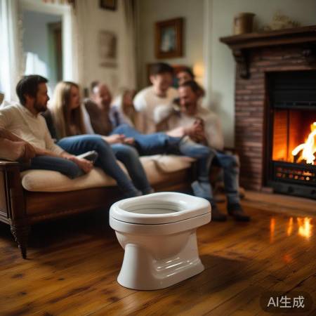 “新鲜事:智能马桶踩凳子,后果