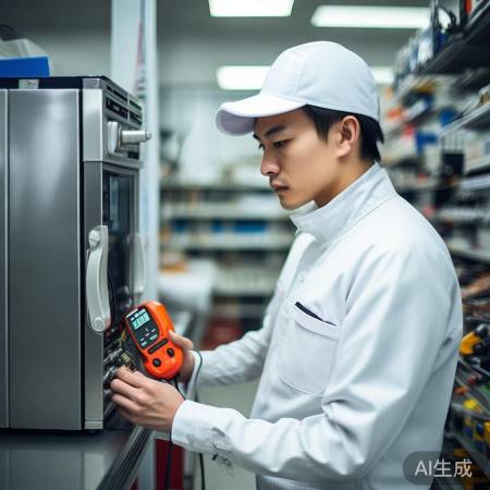 蚂蚁小斯消毒柜维修现场交流