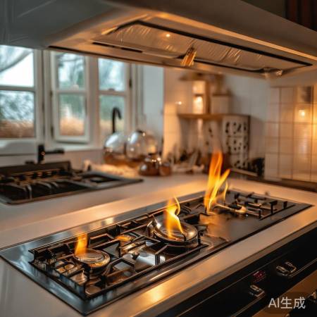 厨房通风,温度害气两不误