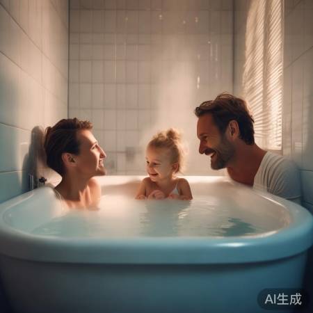 美好洗澡时光,安全第一