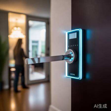 指纹锁防撬警报,电源保障安全