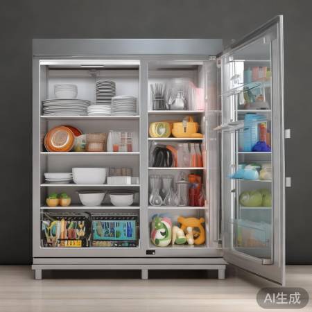 大容量消毒柜,空间充足