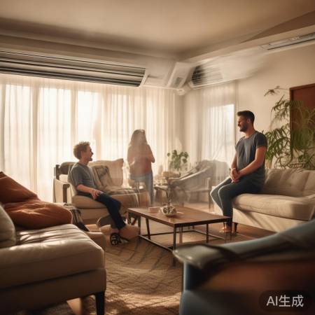 舒适中央空调,家居悠闲生活