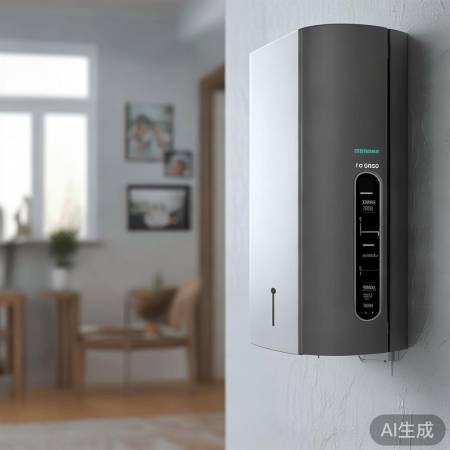 壁挂炉自动调风量，排烟更顺畅。