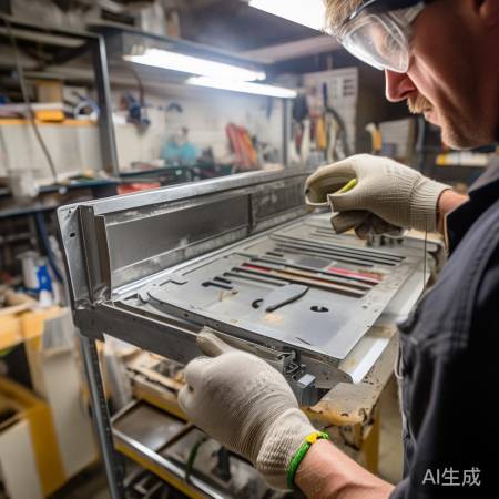 拆卸油烟机,轻拿轻放