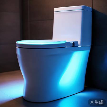 智能马桶盖夜灯，人性化设计