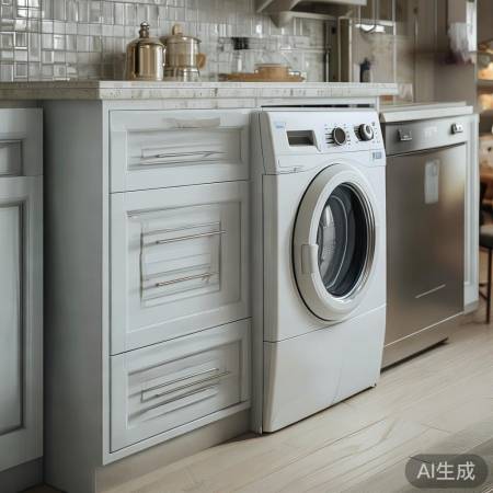 瓷砖洗衣机安装教程