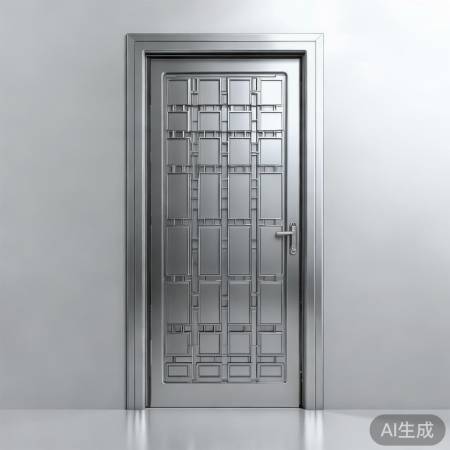 “格子门美观又安全”