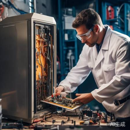 检查电路板，更换烧坏元件