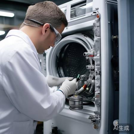 检查洗衣机轴承和传动带