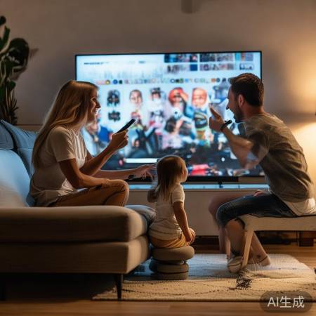 轻松点播，遥控指挥，看电视更过