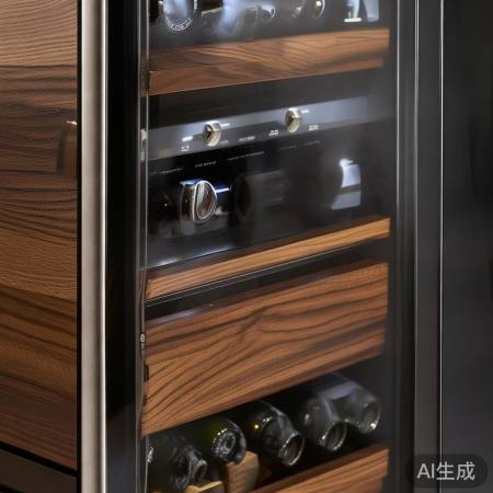 高端酒柜，材质高级，功能智能