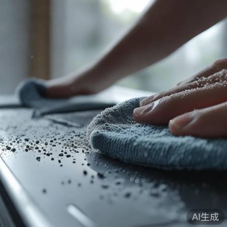 清洁电视接收器