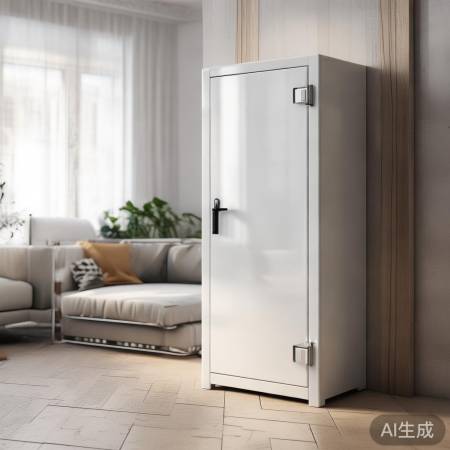 白色保险柜，百搭美观