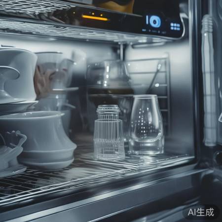 消毒柜高温考验高脚杯