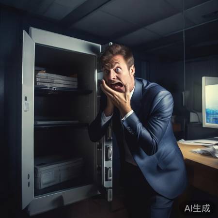 保险柜空空如也，20万失窃