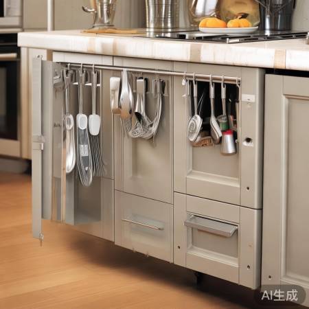 厨房移门巧利用