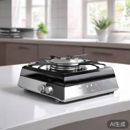 YY燃气灶：时尚易洁省心款