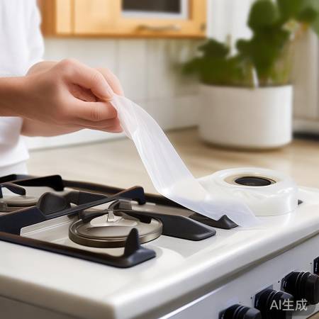 “神器胶带除油渍困扰”