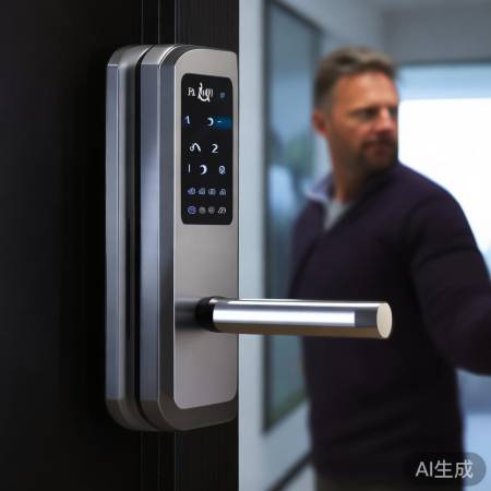 智能锁把手防撬，但隐私需防范